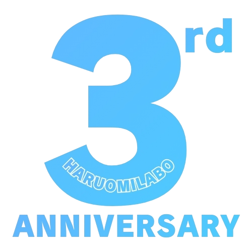 3rd ANNIVERSARY LOGO